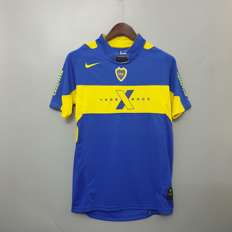 Camisa Retrô Boca Juniors 2005/05 Home