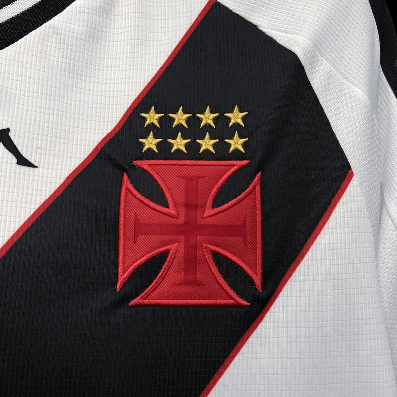 CAMISA LANÇAMENTO DO VASCO 24/25 BRANCO E PRETO