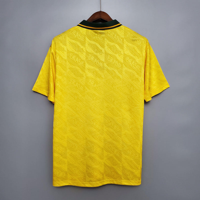 Camisa Retrô Seleção Brasil 1991/93 Home